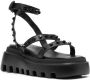 Vic Matie stud-embellished chunky sandals Black - Thumbnail 2