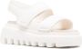 Vic Matie touch-strap leather sandals White - Thumbnail 2