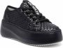 Vic Matie woven-design leather sneakers Black - Thumbnail 2
