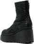 Vic Matie zipped wedge ankle boots Black - Thumbnail 3