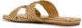 Vicenza Cincinati braided-strap flat sandals Gold - Thumbnail 3