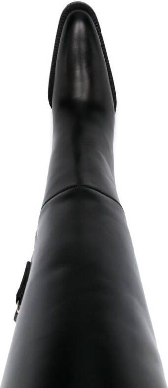 Victoria Beckham 10mm above-knee length boots Black