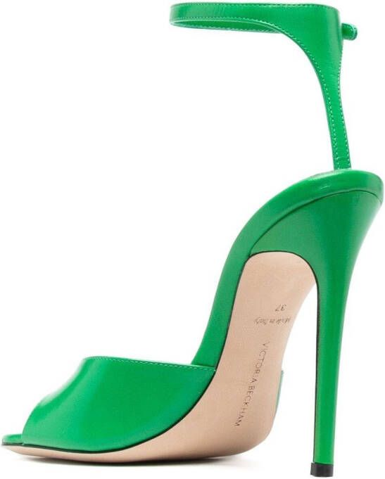 Victoria Beckham Destiny 115mm sandals Green