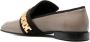 Victoria Beckham Mila chain leather loafers Brown - Thumbnail 3