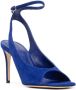 Victoria Beckham suede 110mm sandals Blue - Thumbnail 2