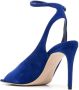 Victoria Beckham suede 110mm sandals Blue - Thumbnail 3