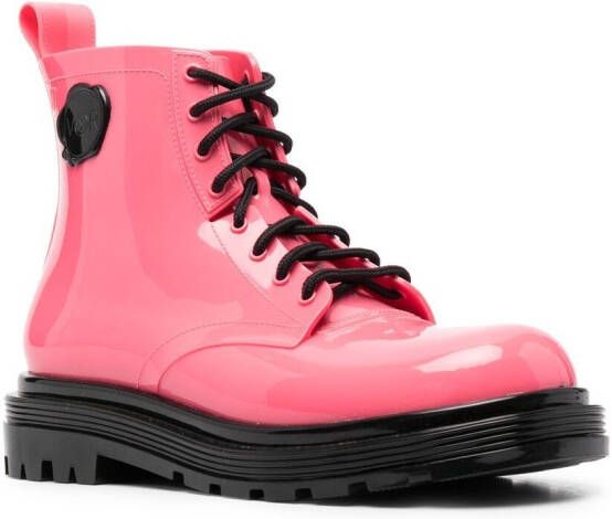 Viktor & Rolf Coturno Couture boots Pink