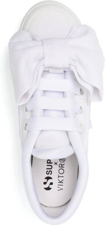 Viktor & Rolf x Superga bow-detail sneakers White