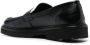 VINNY'S two-tone design leather penny loafers Black - Thumbnail 3