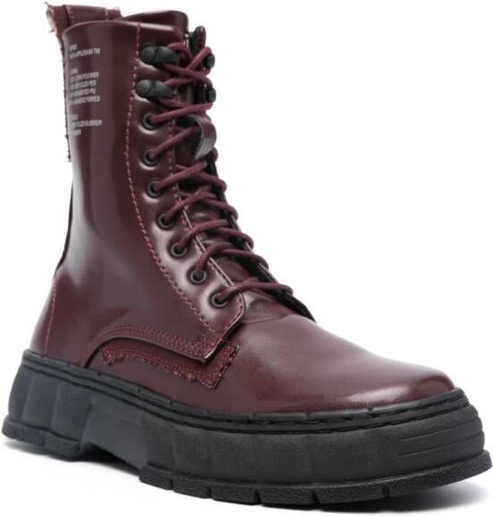 Virón 1992 combat boots Red