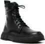 Virón 1992 lace-up leather boots Black - Thumbnail 2