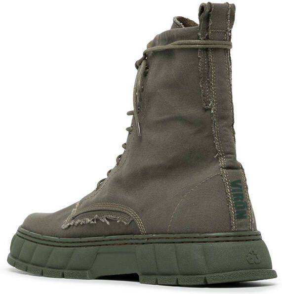Virón 1992 Army Tent lace-up boots Green