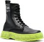 Virón 1992 chunky sole boots Black - Thumbnail 2