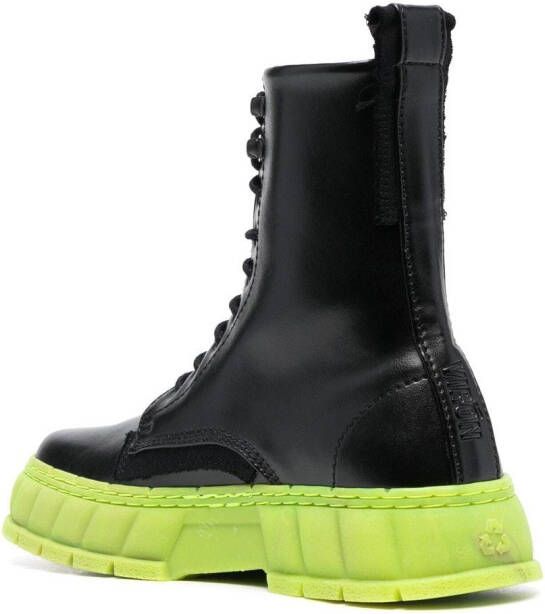 Virón 1992 chunky sole boots Black