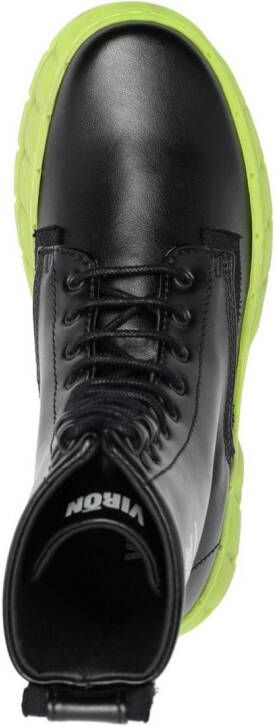 Virón 1992 chunky sole boots Black