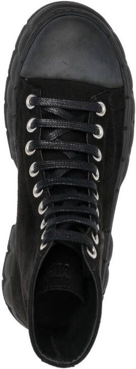 Virón 1992 lace-up ankle boots Black