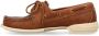Visvim Americana leather lace-up shoes Brown - Thumbnail 4