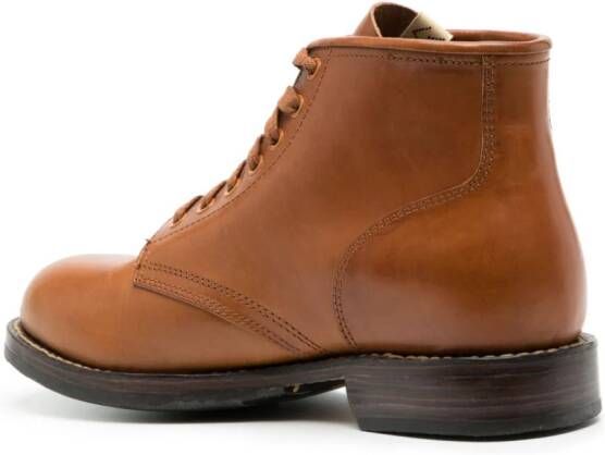 visvim Brigadier leather ankle boots Brown