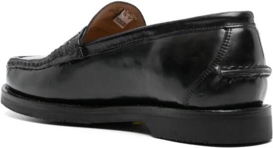 visvim Fabro-Folk leather loafers Black
