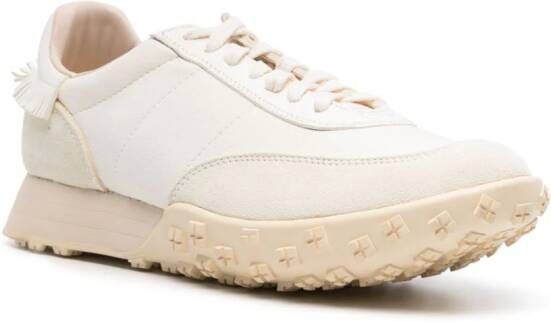 visvim Hospoa Runner suede sneakers White