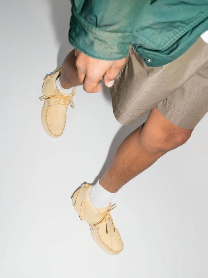 visvim lace-up ankle boots Yellow
