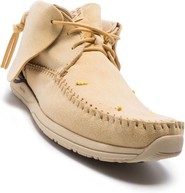 visvim lace-up ankle boots Yellow