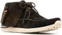 Visvim lace-up fringed sneakers Brown - Thumbnail 2