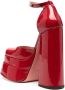 Vivetta patent-leather platform 160mm pumps Red - Thumbnail 3