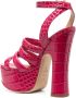 Vivienne Westwood 150mm crocodile platform sandals Pink - Thumbnail 3