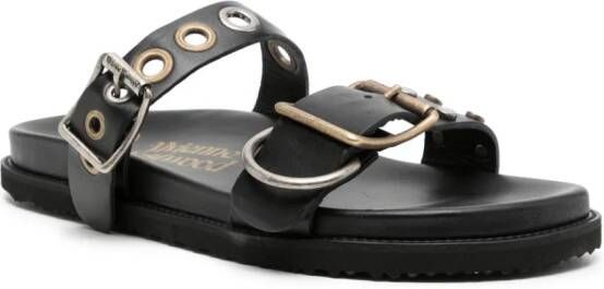 Vivienne Westwood Alex stud leather sandals Black