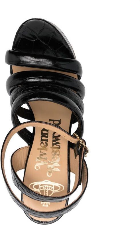 Vivienne Westwood Britney open-toe platform sandals Black