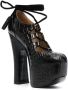 Vivienne Westwood Elevated Ghillie 145mm platform pumps Black - Thumbnail 2