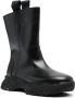 Vivienne Westwood logo-embossed chunky leather boots Black - Thumbnail 2