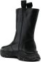 Vivienne Westwood logo-embossed chunky leather boots Black - Thumbnail 3