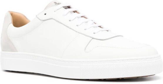 Vivienne Westwood logo-print calf leather sneakers White
