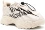 Vivienne Westwood logo-print layered sneakers Grey - Thumbnail 2