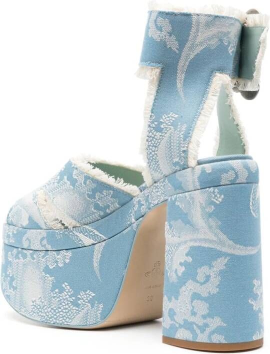 Vivienne Westwood Olde London 115mm sandal Blue