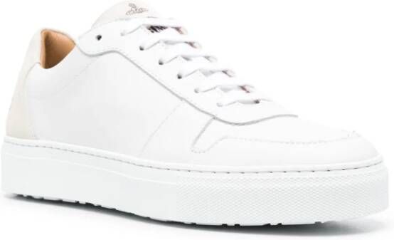 Vivienne Westwood Orb-print leather sneakers White