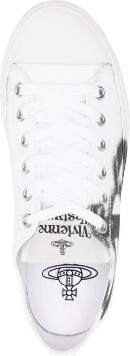 Vivienne Westwood Plimsoll 2.0 canvas sneakers White