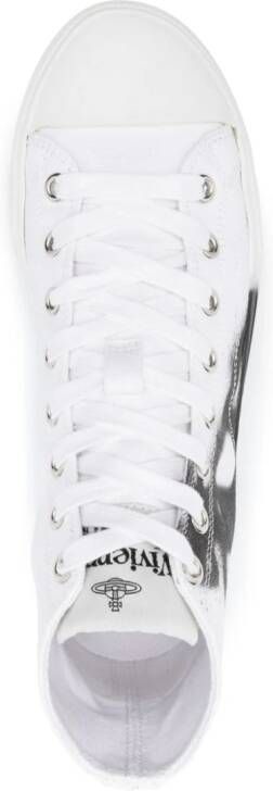 Vivienne Westwood Plimsoll high-top sneakers White
