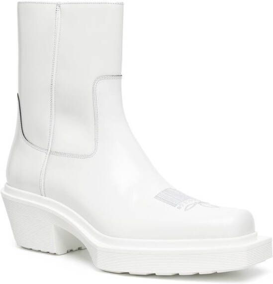 VTMNTS ankle-length cowbody-boots White