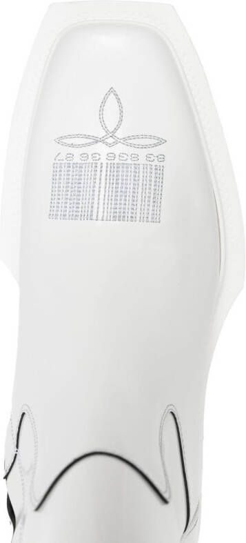 VTMNTS ankle-length cowbody-boots White