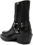 VTMNTS Harness 70mm leather ankle boots Black - Thumbnail 3