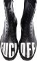 VTMNTS slogan-print army boots Black - Thumbnail 2