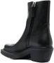 VTMNTS square-toe leather cowboy boots Black - Thumbnail 3