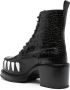 Walter Van Beirendonck Hyper Glam 85mm leather boots Black - Thumbnail 3