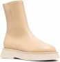 Wandler chunky sole leather boots Neutrals - Thumbnail 2