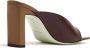 Wandler Isa 85mm leather sandals Brown - Thumbnail 3