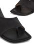 Wandler Julio 80mm cut-out detail leather mules Black - Thumbnail 4
