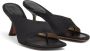 Wandler Julio 80mm cut-out detail leather mules Black - Thumbnail 5